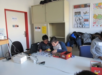 Abbildung 1 RoboFIT Roberta Workshop Laaerberg Gymnasium