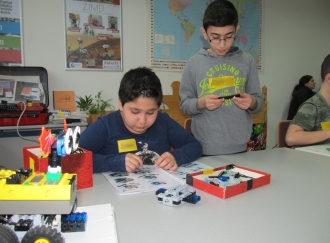 Abbildung 2 RoboFIT Roberta Workshop Laaerberg Gymnasium