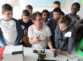 Abbildung 3 RoboFIT Roberta Workshop Laaerberg Gymnasium