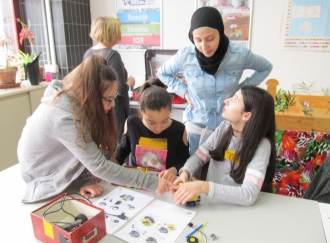 Abbildung 3 RoboFIT Roberta Workshop Laaerberg Gymnasium