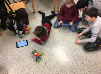 Abbildung 2 RoboFIT Robo Wunderkind Workshop VS Atzgersdorf