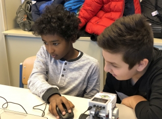 Abbildung 2 RoboFIT RoboRetter Workshop Laaerberg Gymnasium