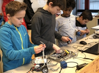 Abbildung 3 RoboFIT RoboRetter Workshop Laaerberg Gymnasium