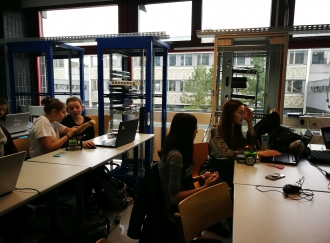 Abbildung 2 RoboFIT RoboRetter Workshop Lise Meitner Gymnasium