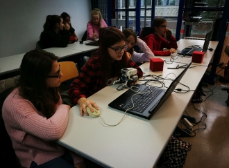 Abbildung 3 RoboFIT RoboRetter Workshop Laaerberg Gymnasium