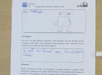 Abbildung 4 Fragebogen RoboFIT Schräger Roboter Workshop Albertus Magnus Gymnasium