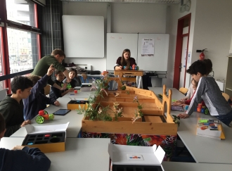 Abbildung 2 RoboFIT Robo Wunderkind Workshop Gymnasium Stubenbastei