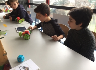 Abbildung 2 RoboFIT Robo Wunderkind Workshop Gymnasium Stubenbastei