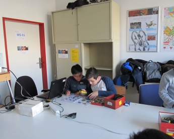 Abbildung 1 RoboFIT Roberta Workshop Laaerberg Gymnasium