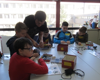 Abbildung 1 RoboFIT Roberta Workshop Laaerberg Gymnasium