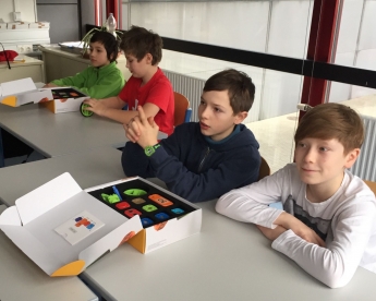 Abbildung 1 RoboFIT Robo Wunderkind Workshop Gymnasium Stubenbastei