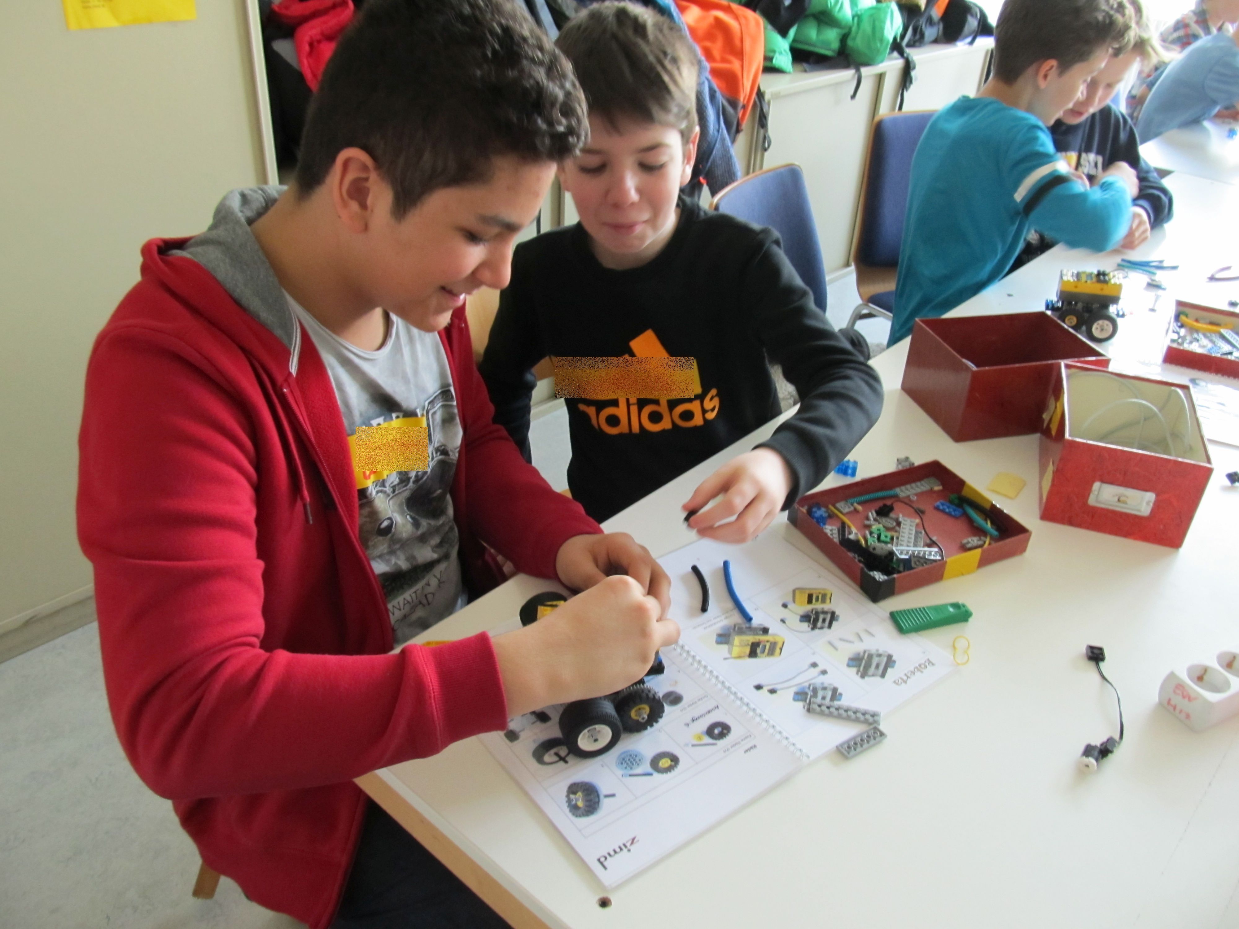RoboFIT Roberta Workshop Lise Meitner Gymnasium