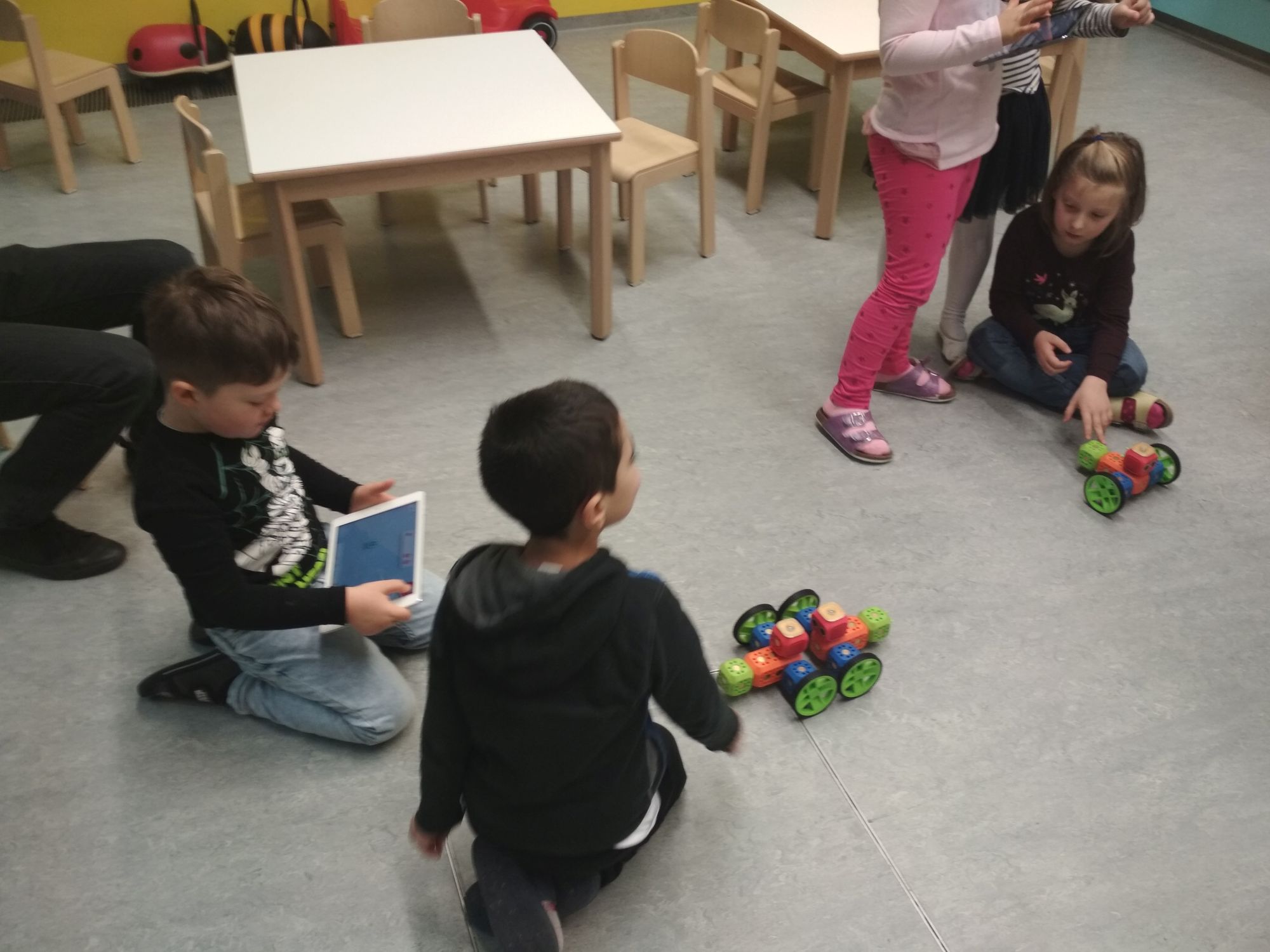 RoboFIT Robo Wunderkind Workshop ÖBB-Kindergarten