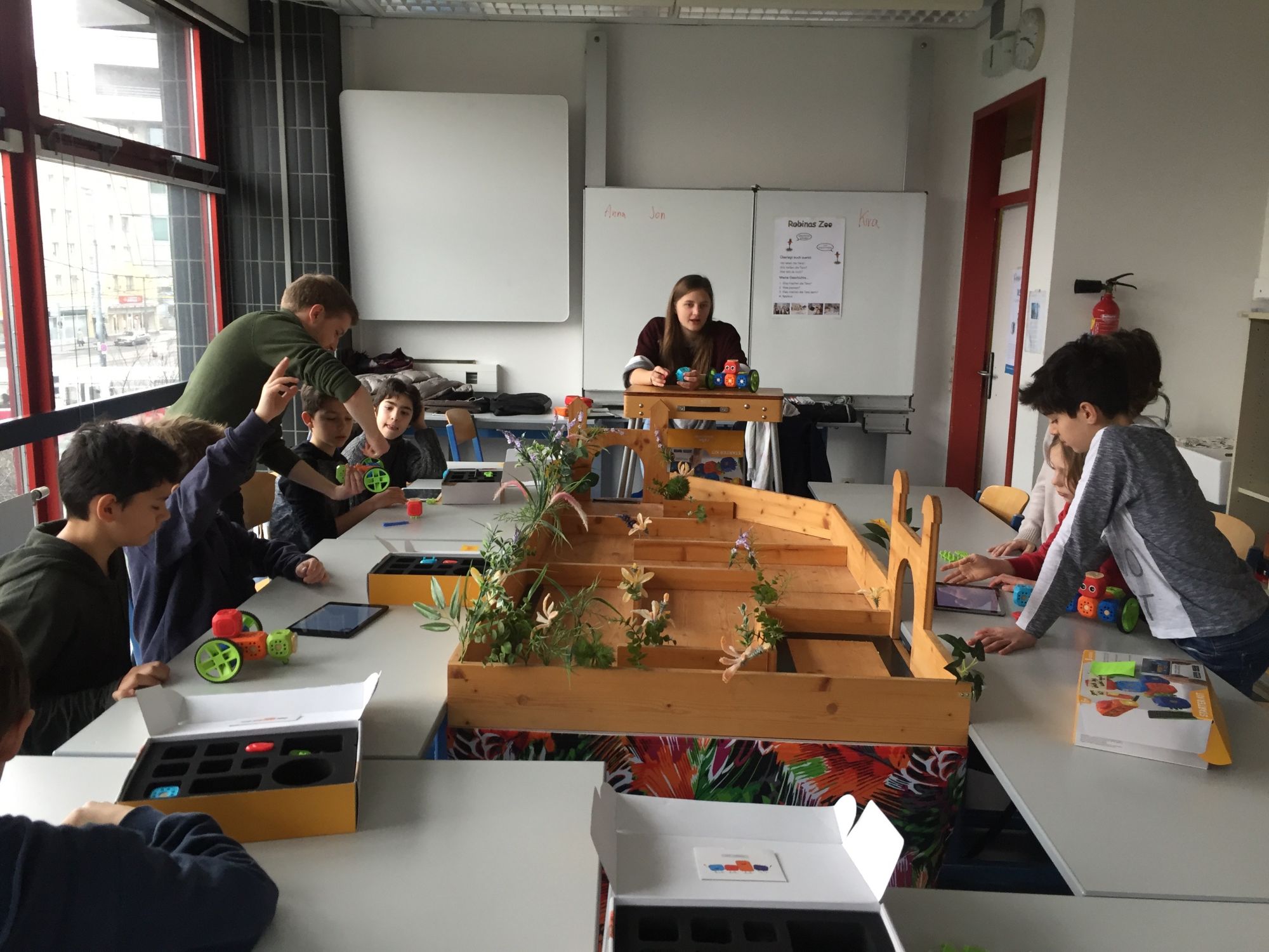 RoboFIT Robo Wunderkind Workshop Gymnasium Stubenbastei