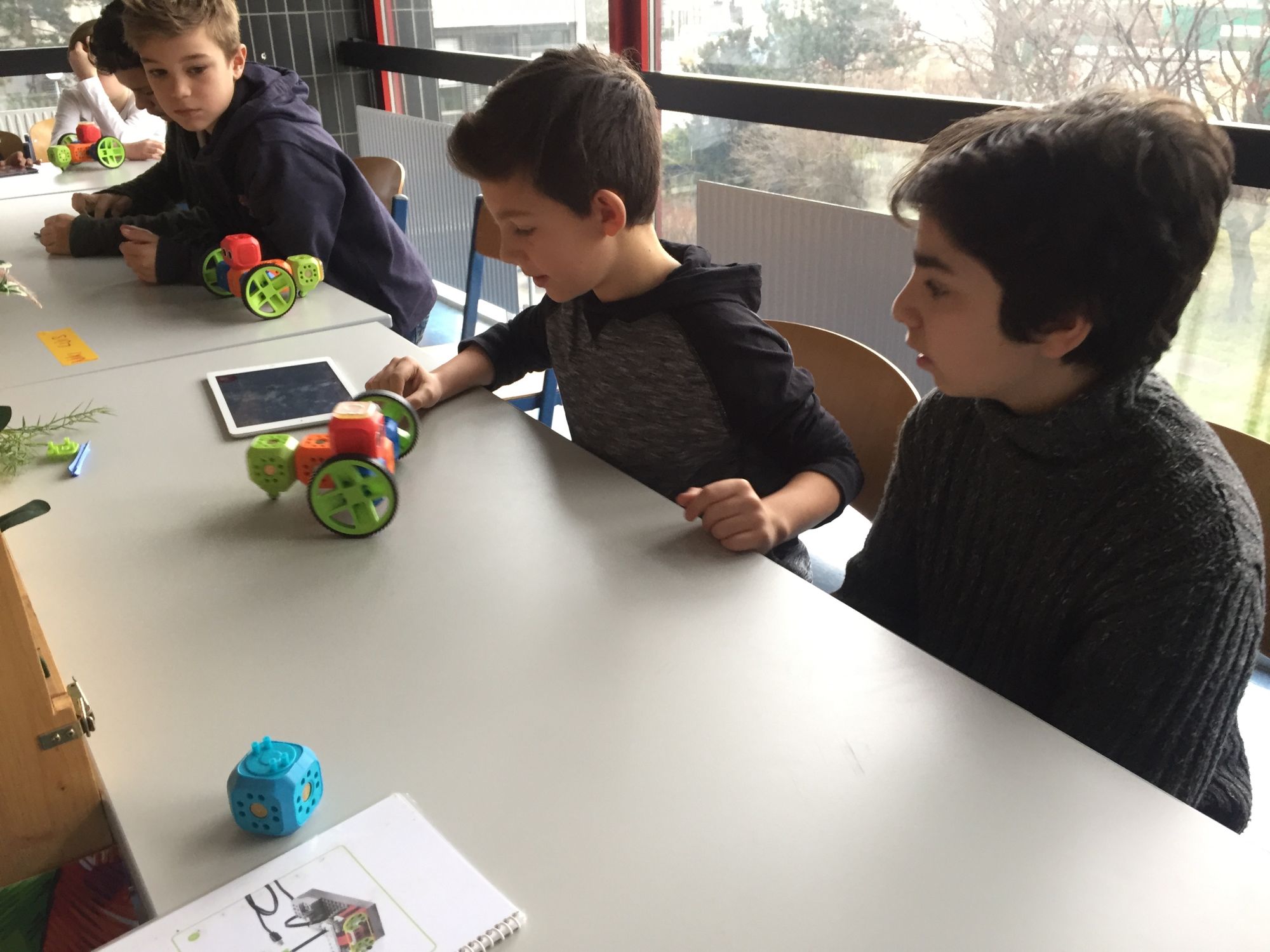 RoboFIT Robo Wunderkind Workshop Gymnasium Stubenbastei